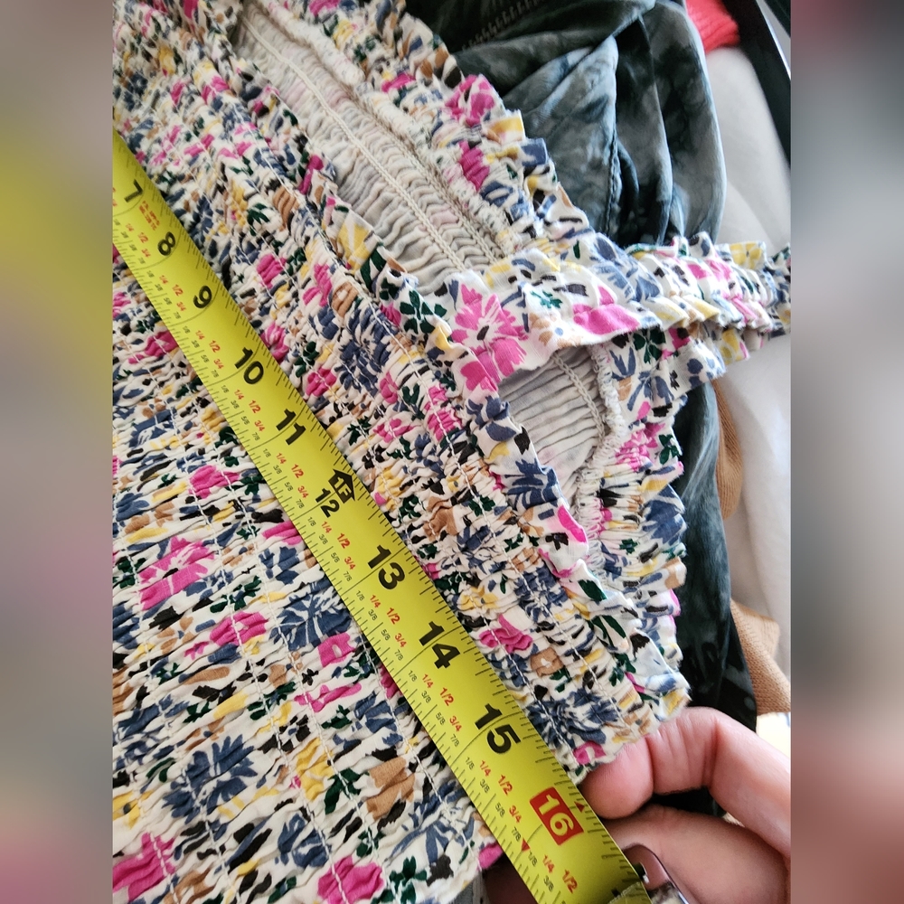 NWT GAP Smocked Tiered Midi Dress - Picture 7 of 11
